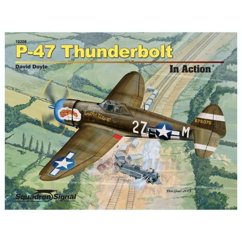 P-47 Thunderbolt In Action Paperback
