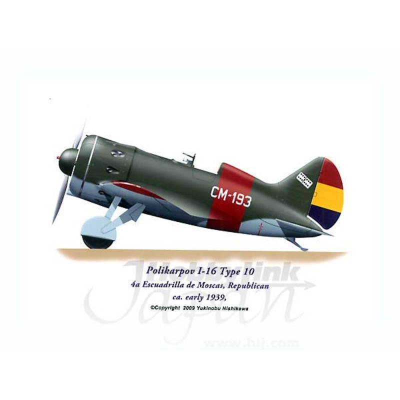 Polikarpov I-16 Type 10 CM193