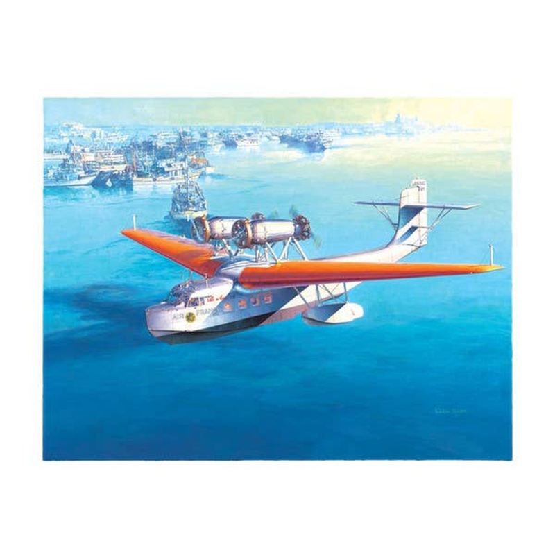 Shigeo Koike Art Print: Liore et Olivier LeO H-242-1 Flying Boat
