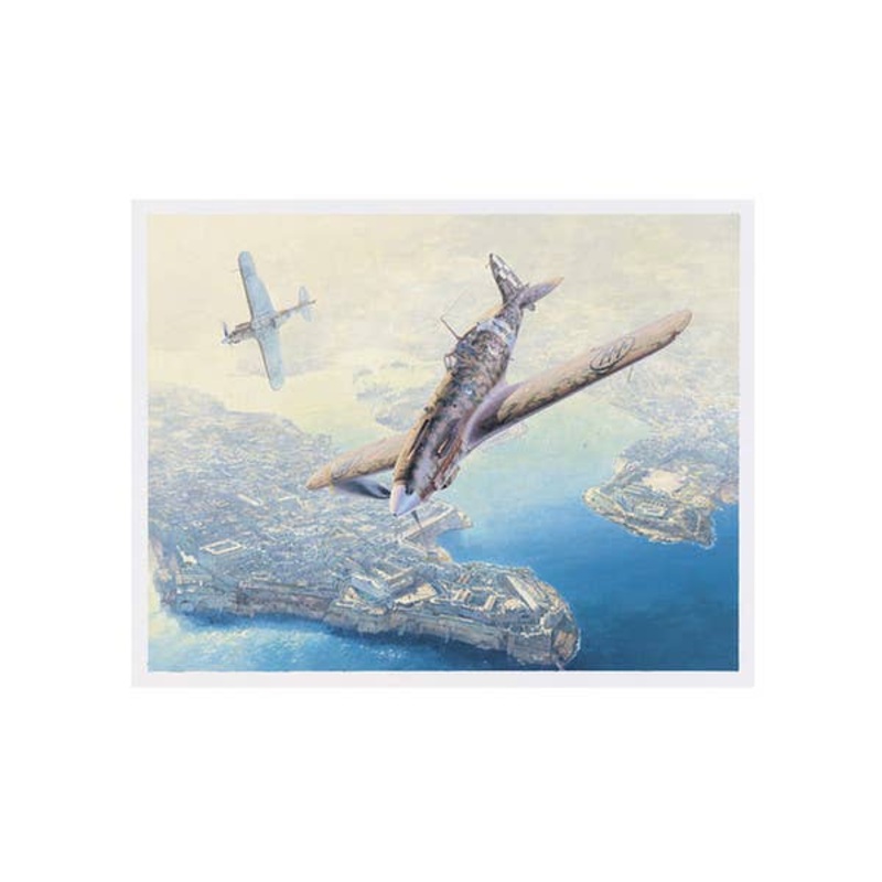 Shigeo Koike Art Print: Macchi C.202 Folgore