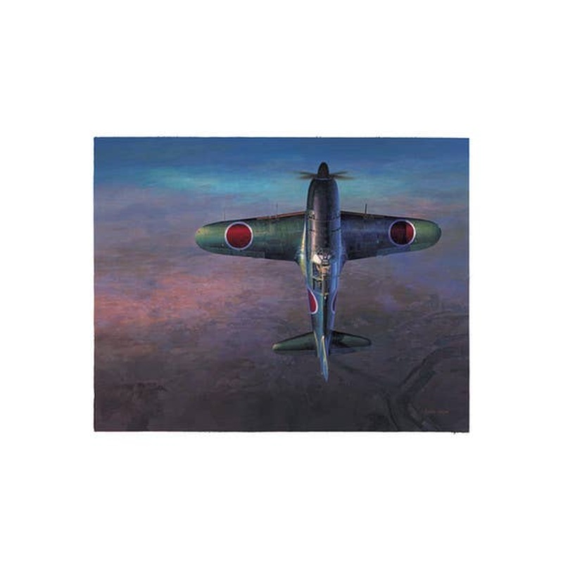 Shigeo Koike Art Print: Mitsubishi J2M3 Type 21 Raiden "Jack"