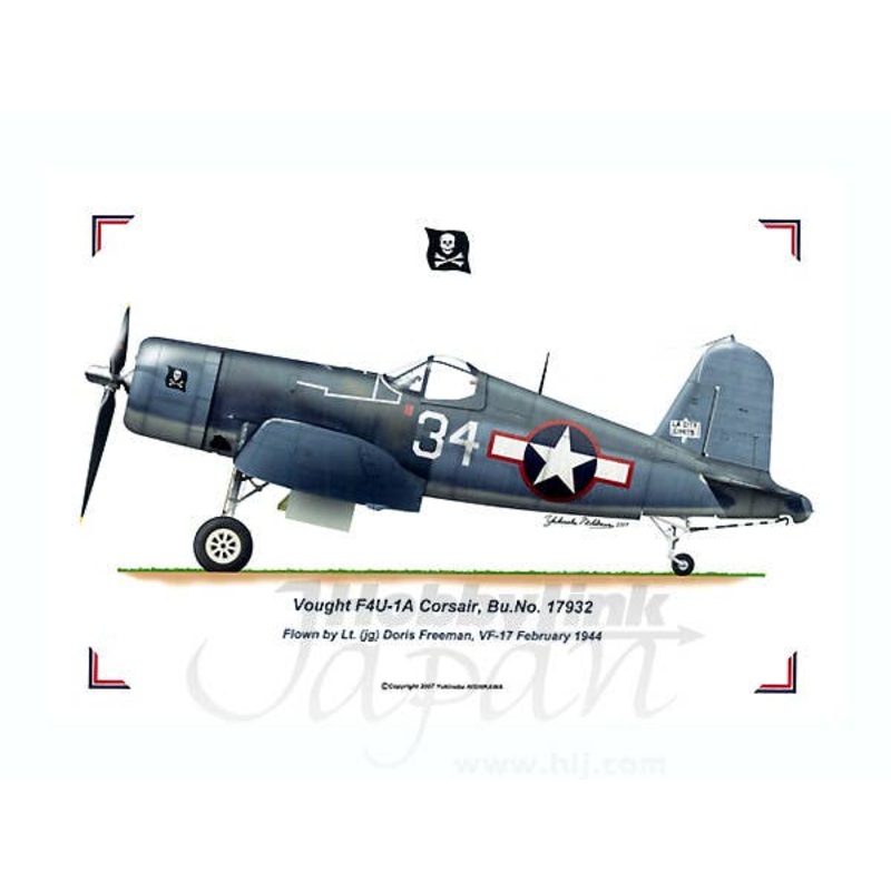 Vought F4U-1A Corsair VF-17 Bu.No.17932