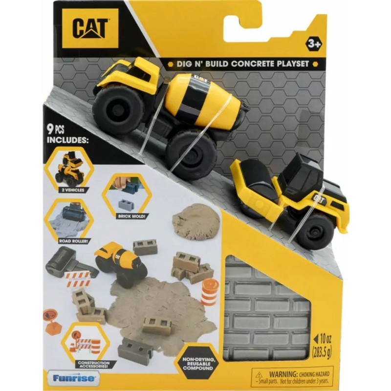 CAT LITTLE MACHINES DIG N BUILD CONCRETE