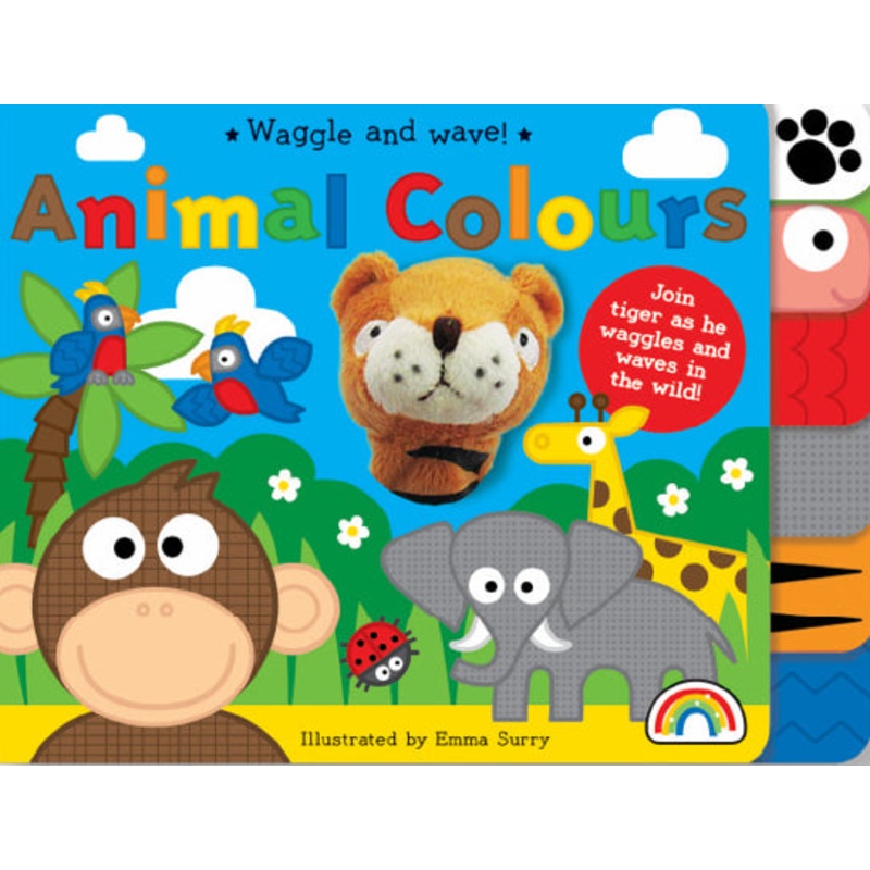 Book Wiggle And Wave Animal Colours