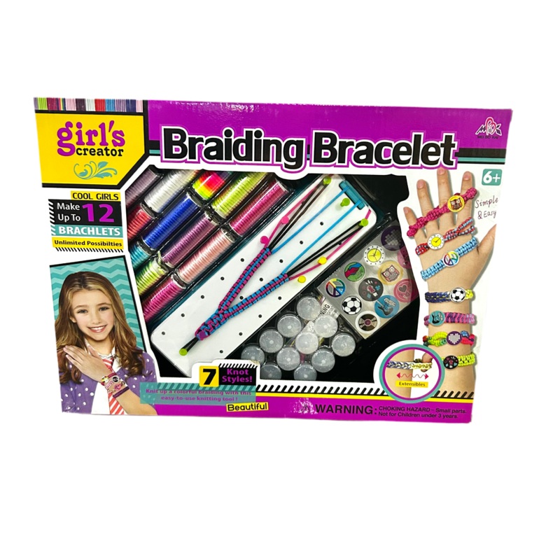 BRAIDING BRACELET MAKER KIT