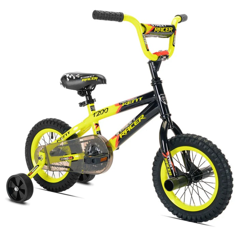 BIKE KENT 12" STREET RACER YELLOW