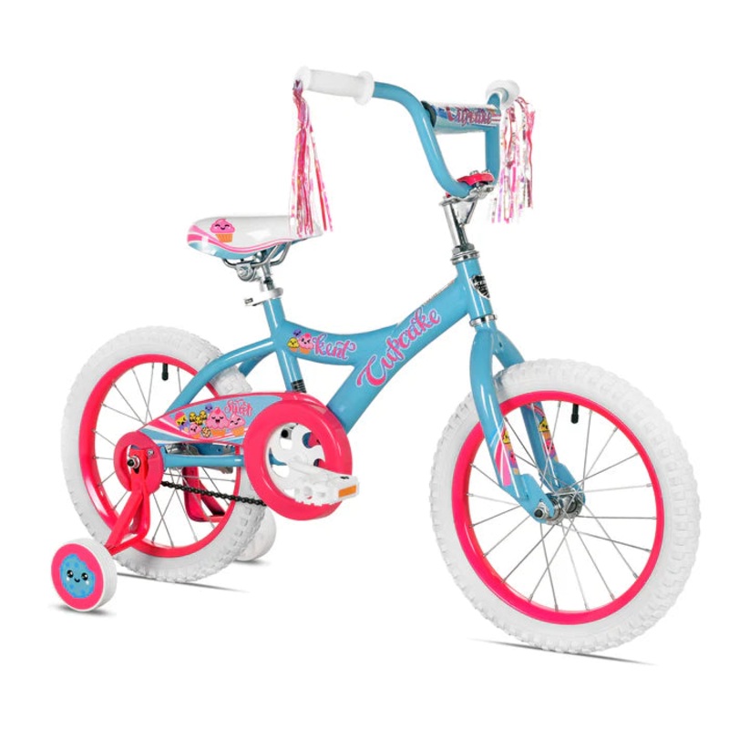BIKE KENT 16" CUPCAKE GREY/PINK