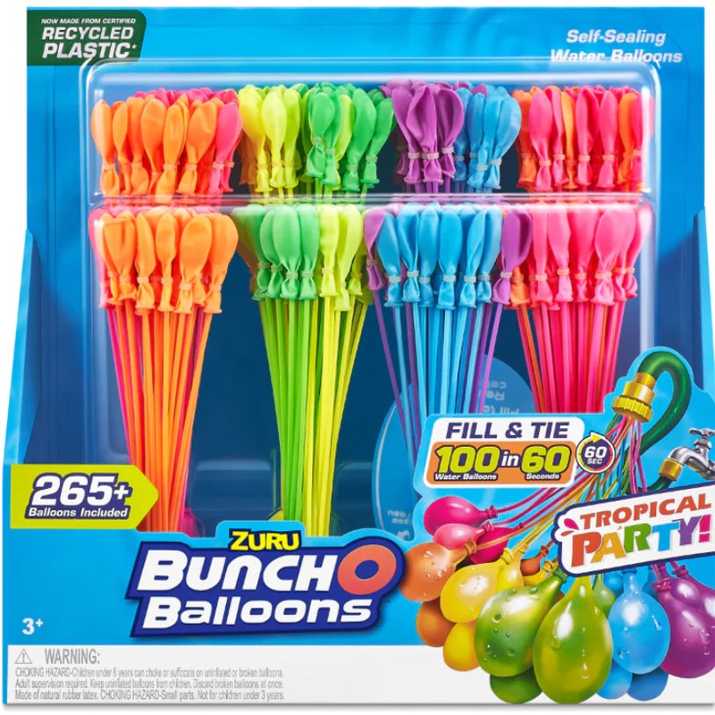 Zuru Bunch O Balloons Tropical Party 8Pk