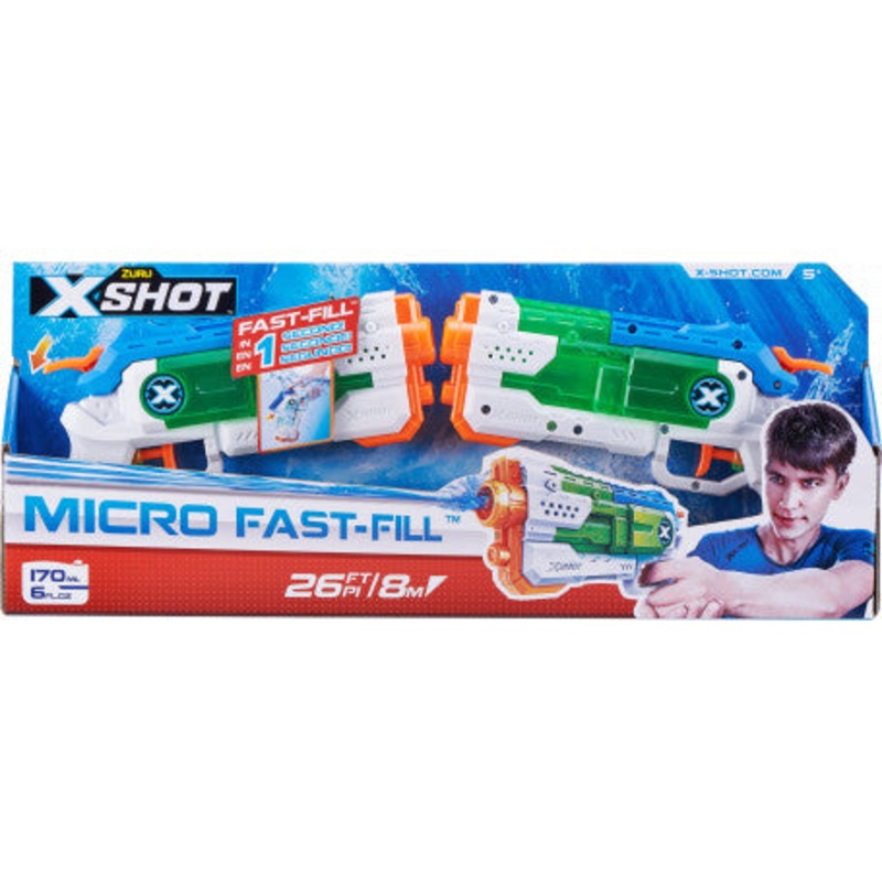 Zuru Xshot Fast Fill Water Gun Micro Twi