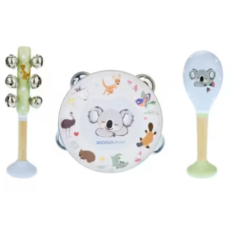 WOODEN BUSH BUDDIES 3PC MUSICAL SET