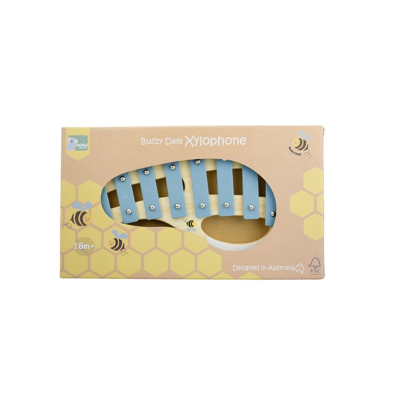 WOODEN BUZZY DAYS BEE XYLOPHONE