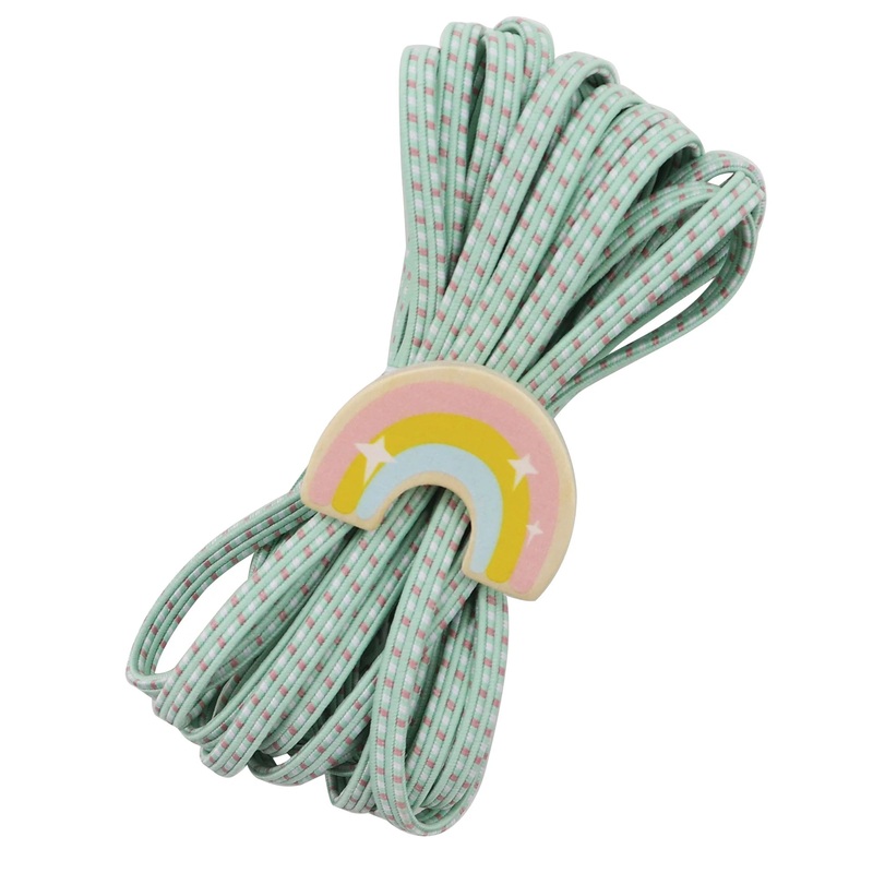 WOODEN CHARM ON CHINESE JUMPING ROPE