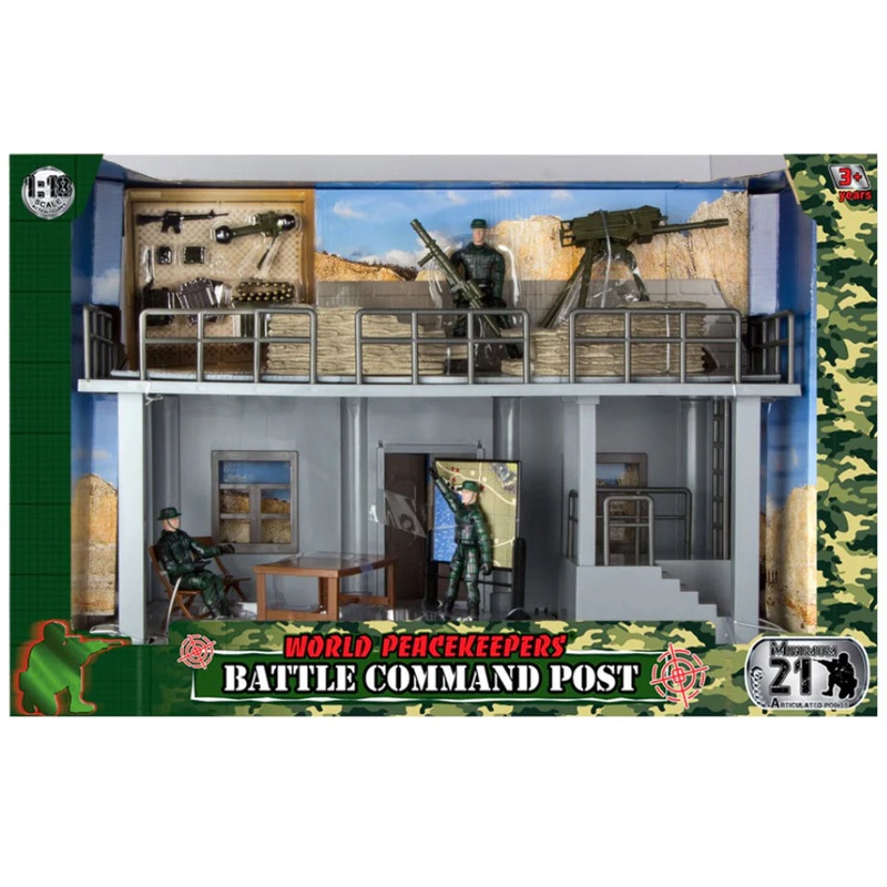 WORLD PEACE 1:18 BATTLE COMMAND POST