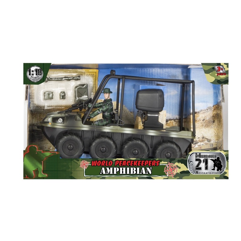 WORLD PEACE AMPHIBIAN VEHICLE W ARMS