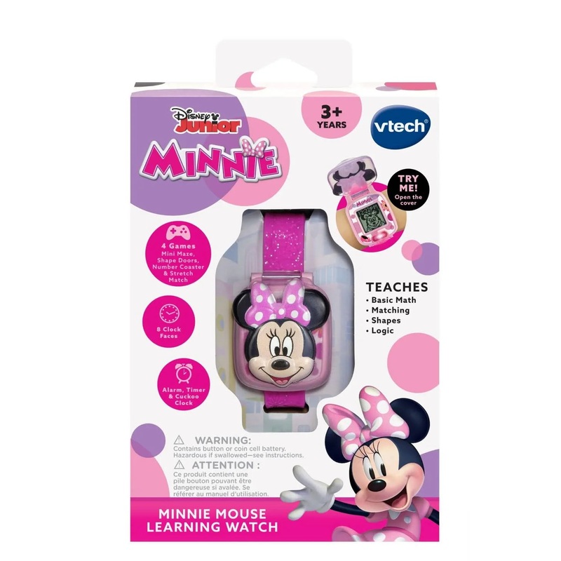 VTECH MINNIE MOUSE LEARNING WATCH