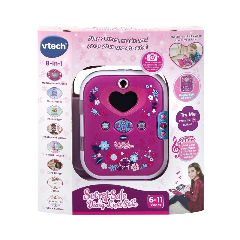 VTECH SECRET SAFE DIARY LIGHTS SHOW