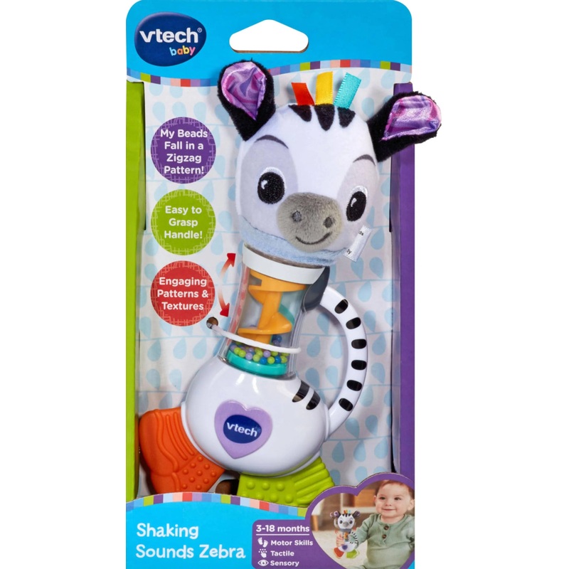 VTECH SHAKING SOUNDS ZEBRA