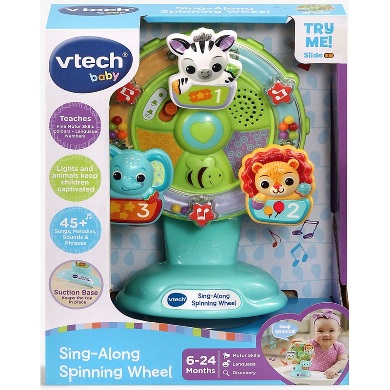 VTECH SING ALONG SPINNING WHEEL