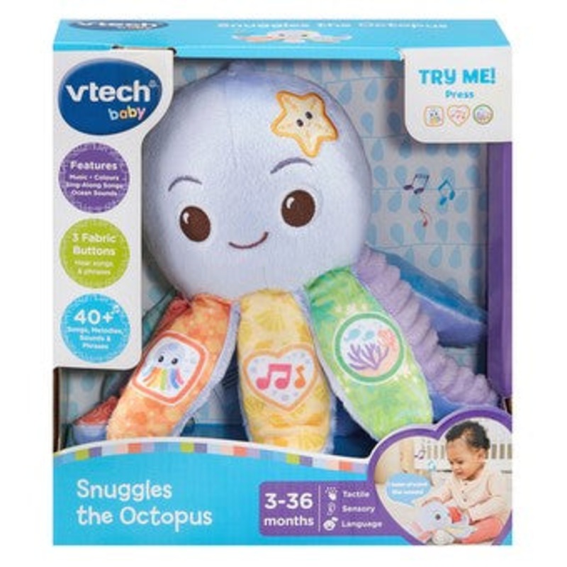 VTECH SNUGGLES THE OCTOPUS