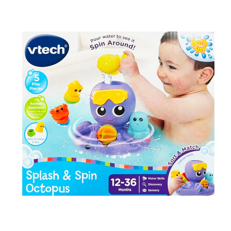 VTECH SPLASH & SPIN OCTOPUS