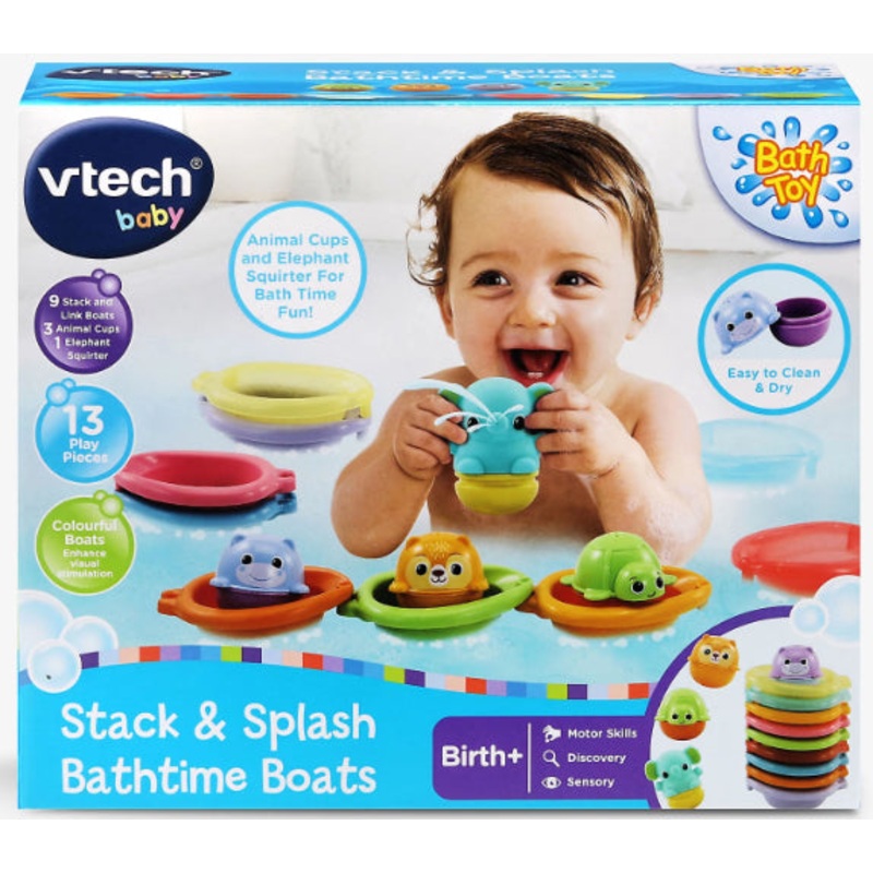 Vtech Stack & Splash Bathtime Boats