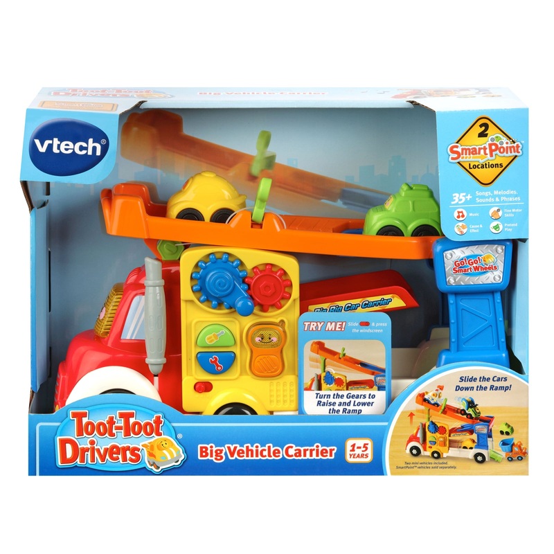 VTECH TOOT TOOT BIG VEHICLE CARRIER