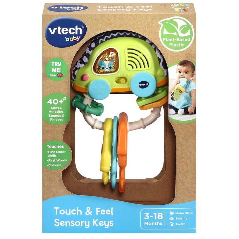 VTECH TOUCH & FEEL CAR KEY RATTLE