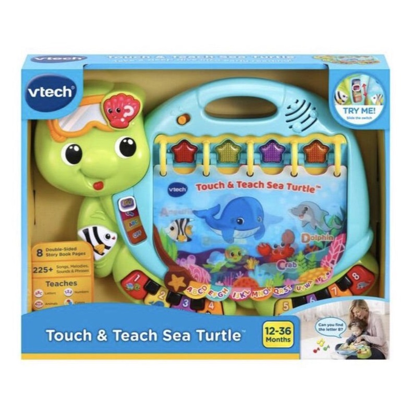 VTECH TOUCH & TEACH SEA TURTLE