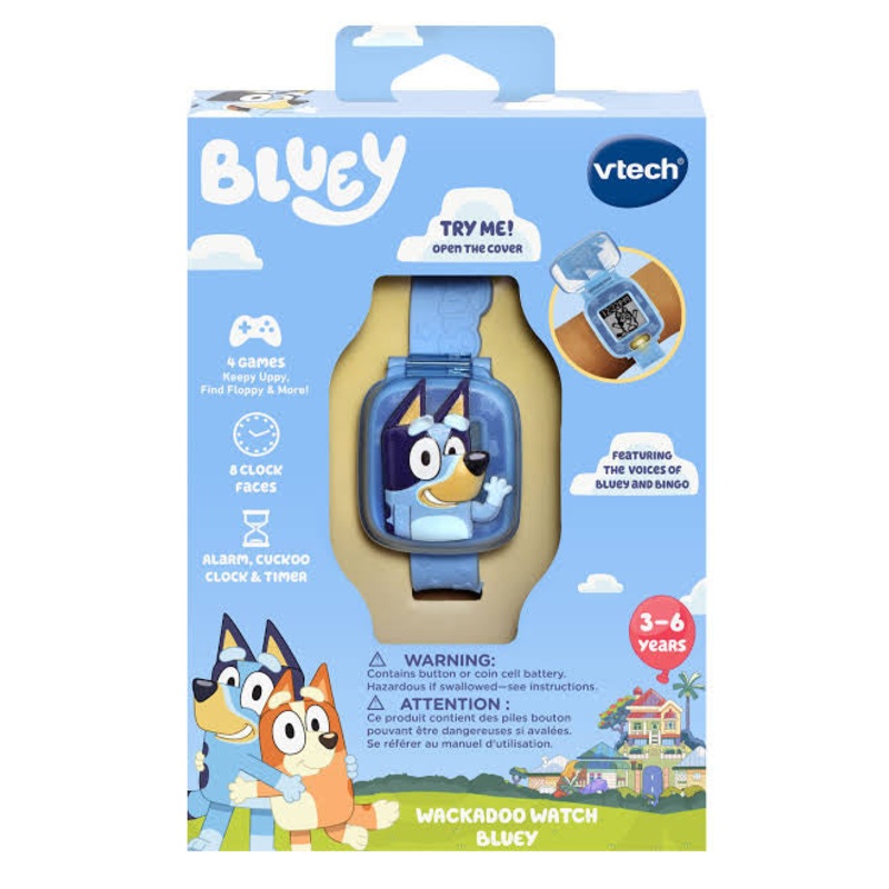 Vtech Wackadoo Watch Bluey