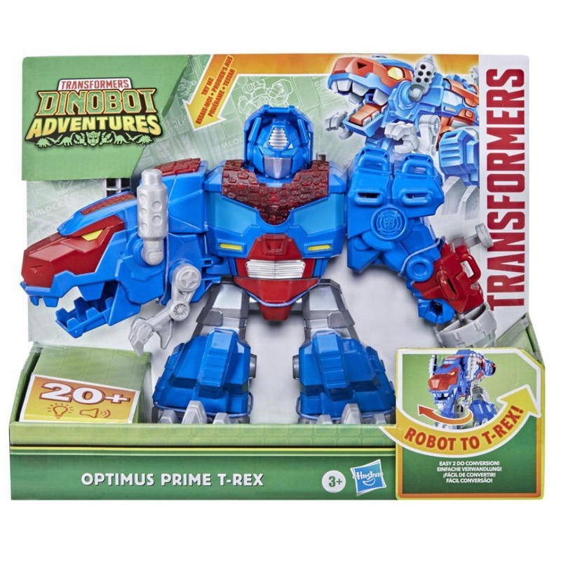 Tra Optimus Prime T Rex