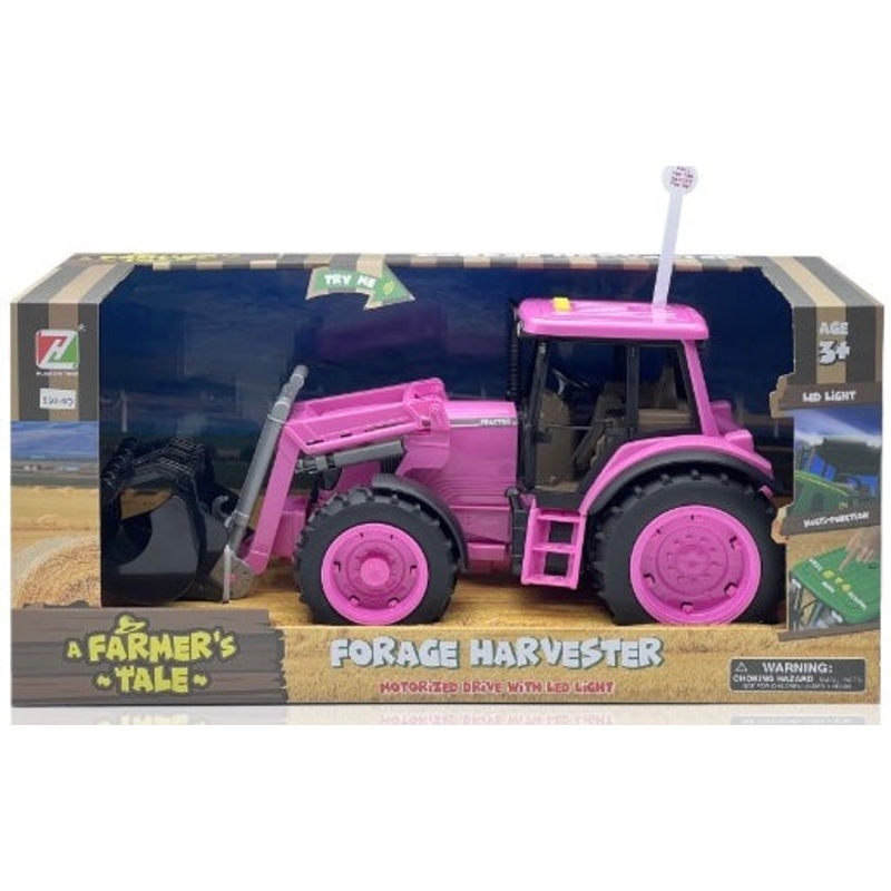 TRACTOR FORAGE HARVESTER PINK L&S