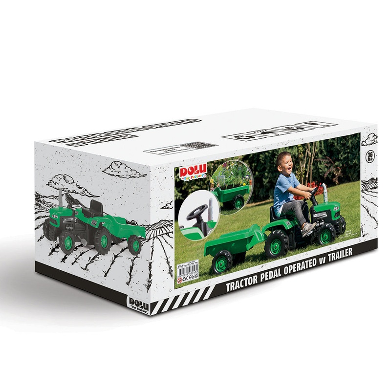 TRACTOR PEDAL OPERATED WITH TRAILER