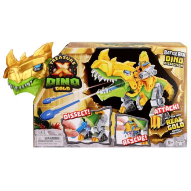 TREASURE X S5 BATTLE REX DINO DISSECTION