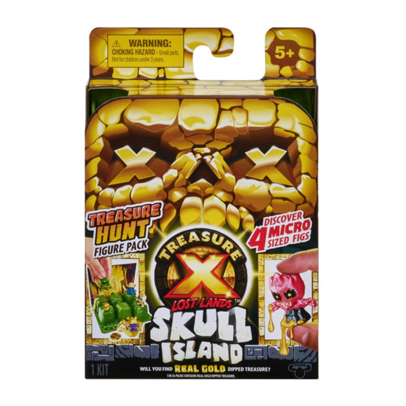 TREASURE X SKULL ISLAND S1 4PC FIG PK