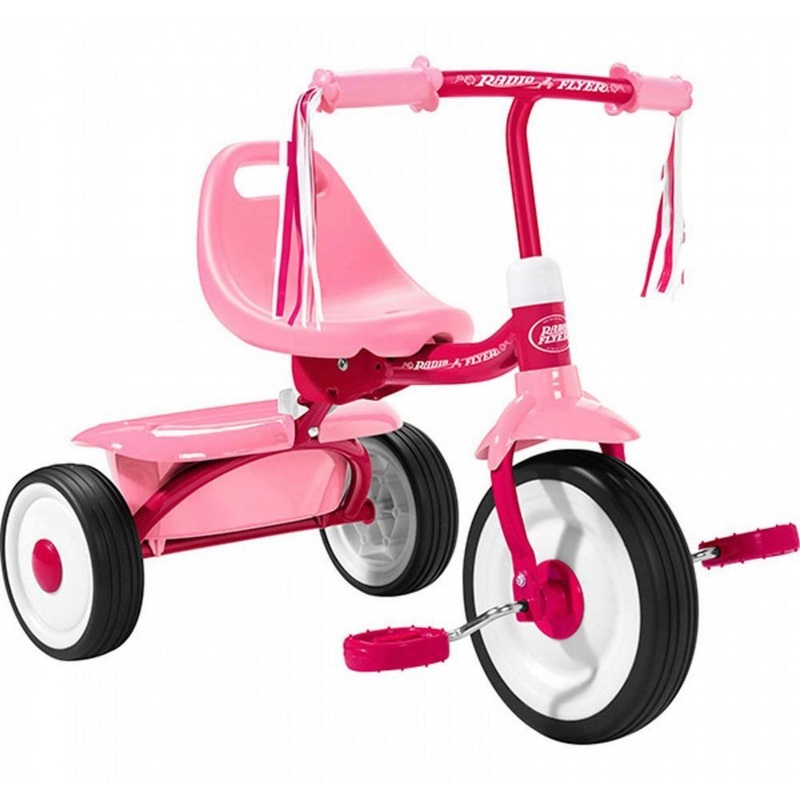 TRIKE RADIO FLYER FOLD TO GO PINK