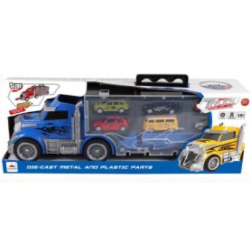 Truck Carry Case W 6 D/C Cars