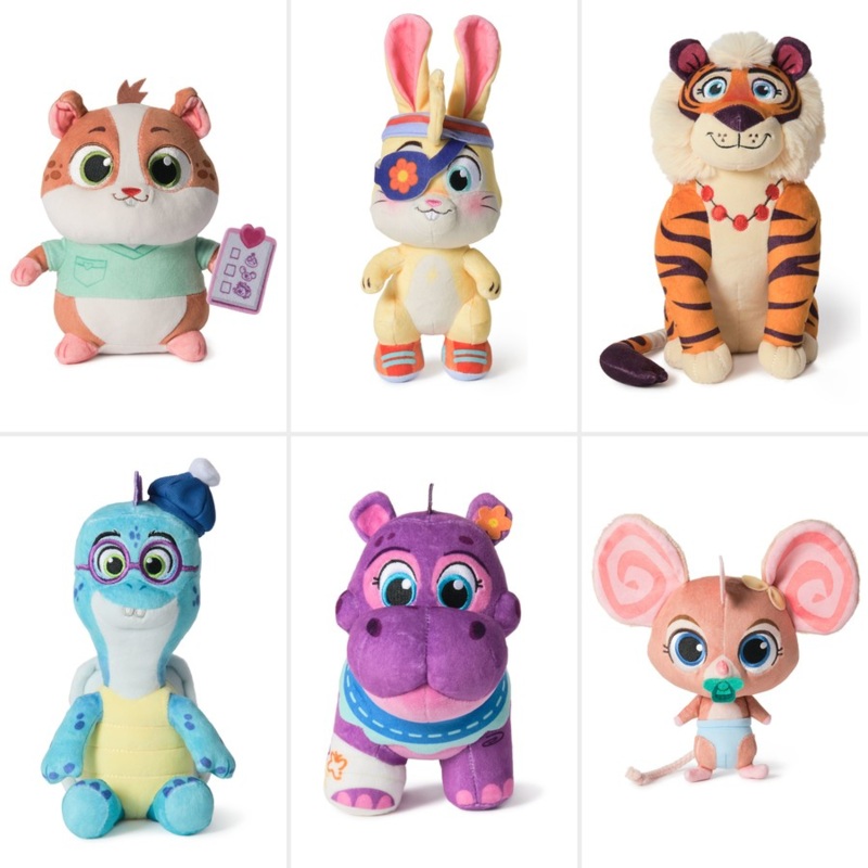 VIDA THE VET BASIC PLUSH 6INCH AST