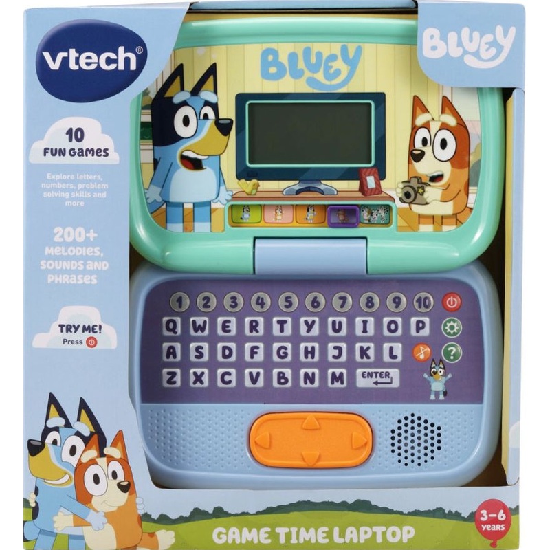 Vtech Bluey Game Time Laptop