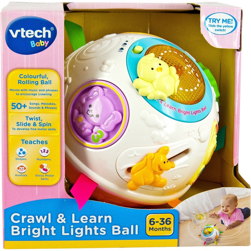 VTECH CRAWL & LEARN BRIGHT LIGHT BALL PK