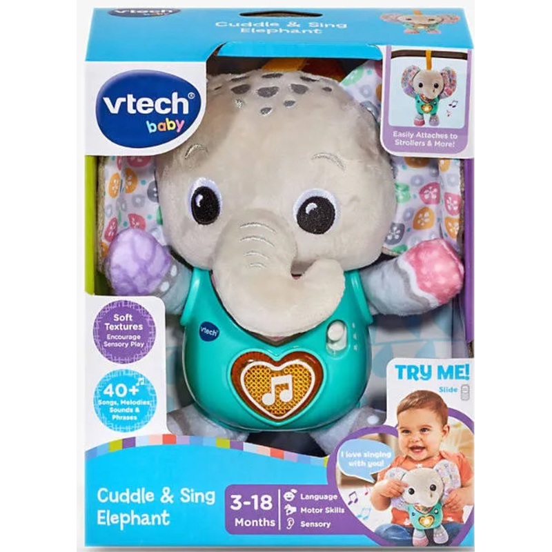VTECH CUDDLE & SING ELEPHANT