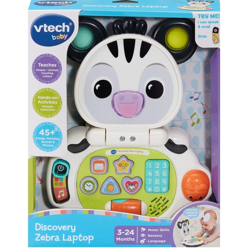VTECH DISCOVERY ZEBRA LAPTOP