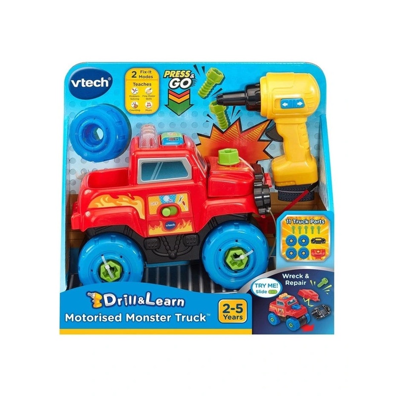 VTECH DRILL & LEARN MOTOR MONSTER TRUCK