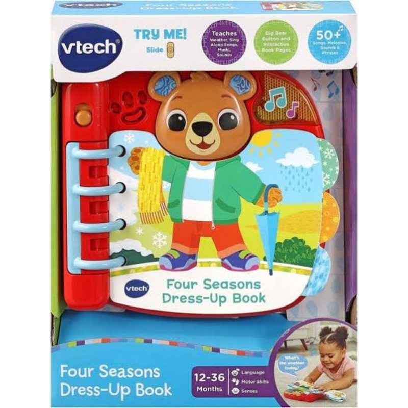 VTECH FOUR SEASONS DRESS UP BOOK
