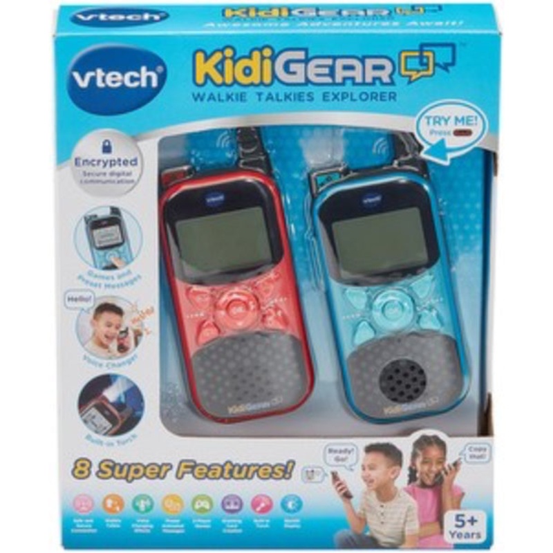 VTECH KIDIGEAR WALKIE TALKIE EXPLORER