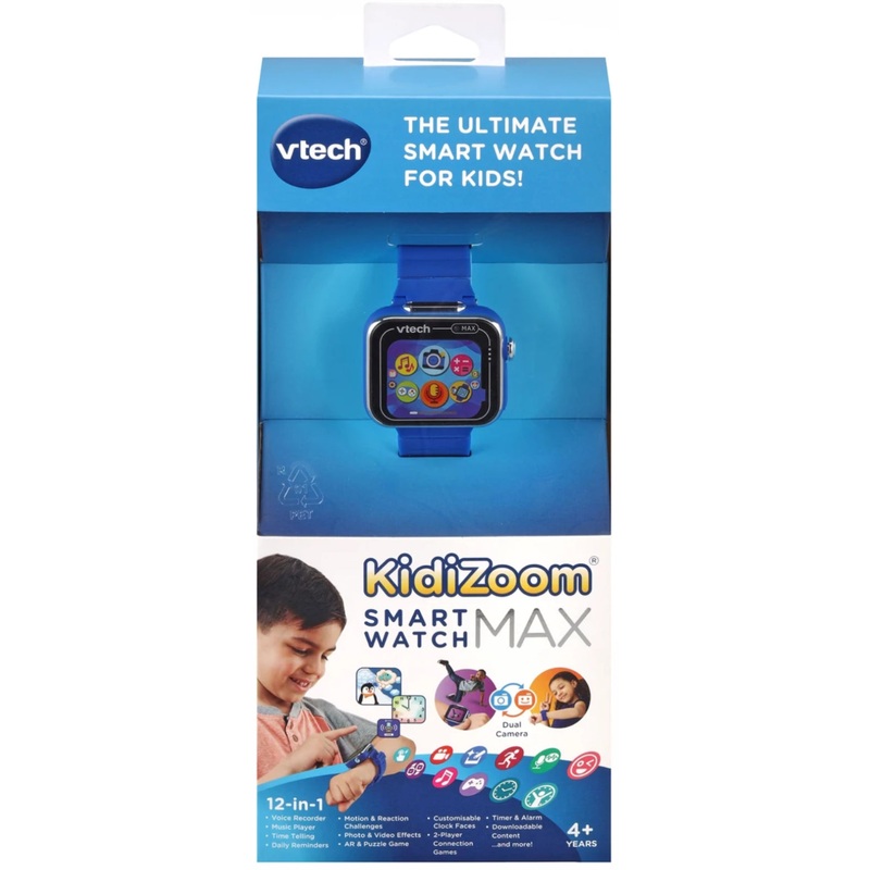VTECH KIDIZOOM SMART WATCH MAX BLUE