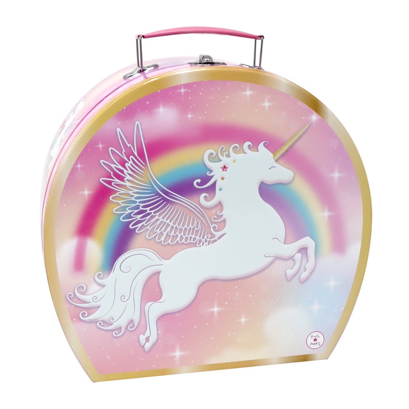 TIN TEA SET UNICORN DREAMER P/POP