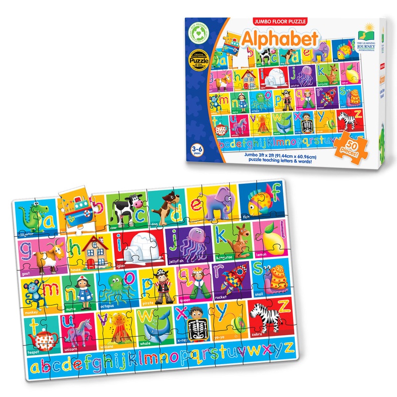 TLJ JUMBO FLOOR PUZZLE ALPHABET