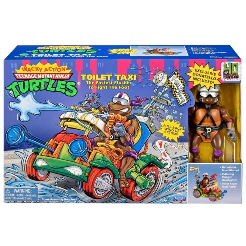 TMNT CLASSIC TOLIET TAXI