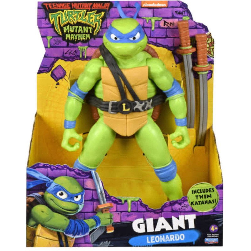 Tmnt Mm Movie Giant Leonardo Figure
