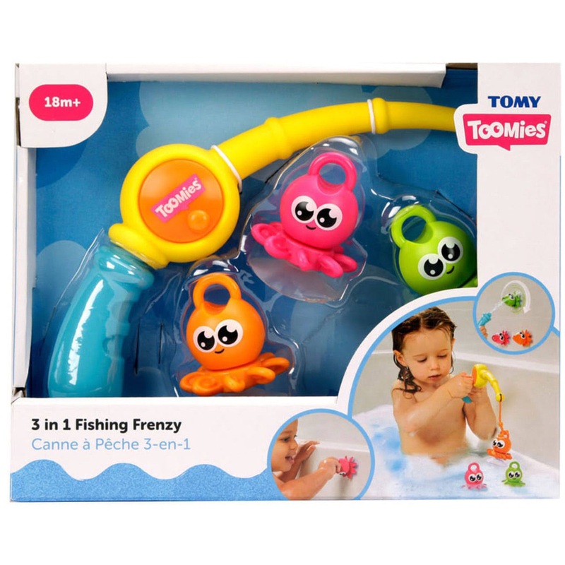 TOMY 3 IN 1 FISHING FRENZY